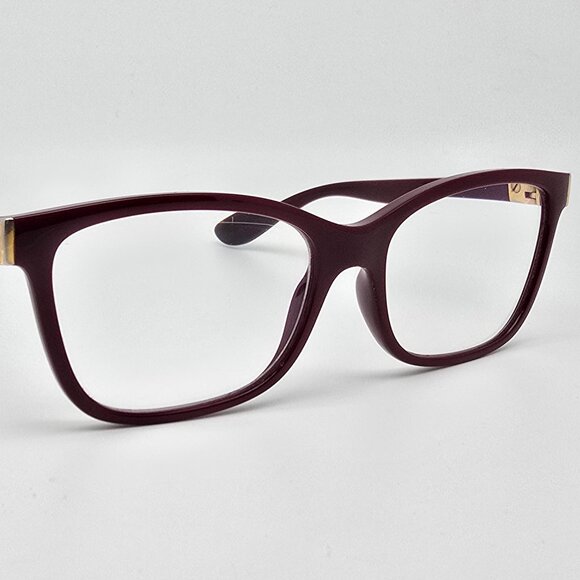 *SOLD* Dolce & Gabbana DG 5077 3285 Bordeaux Eyeglasses Frame w/ Case Italy 54mm - Picture 7 of 15